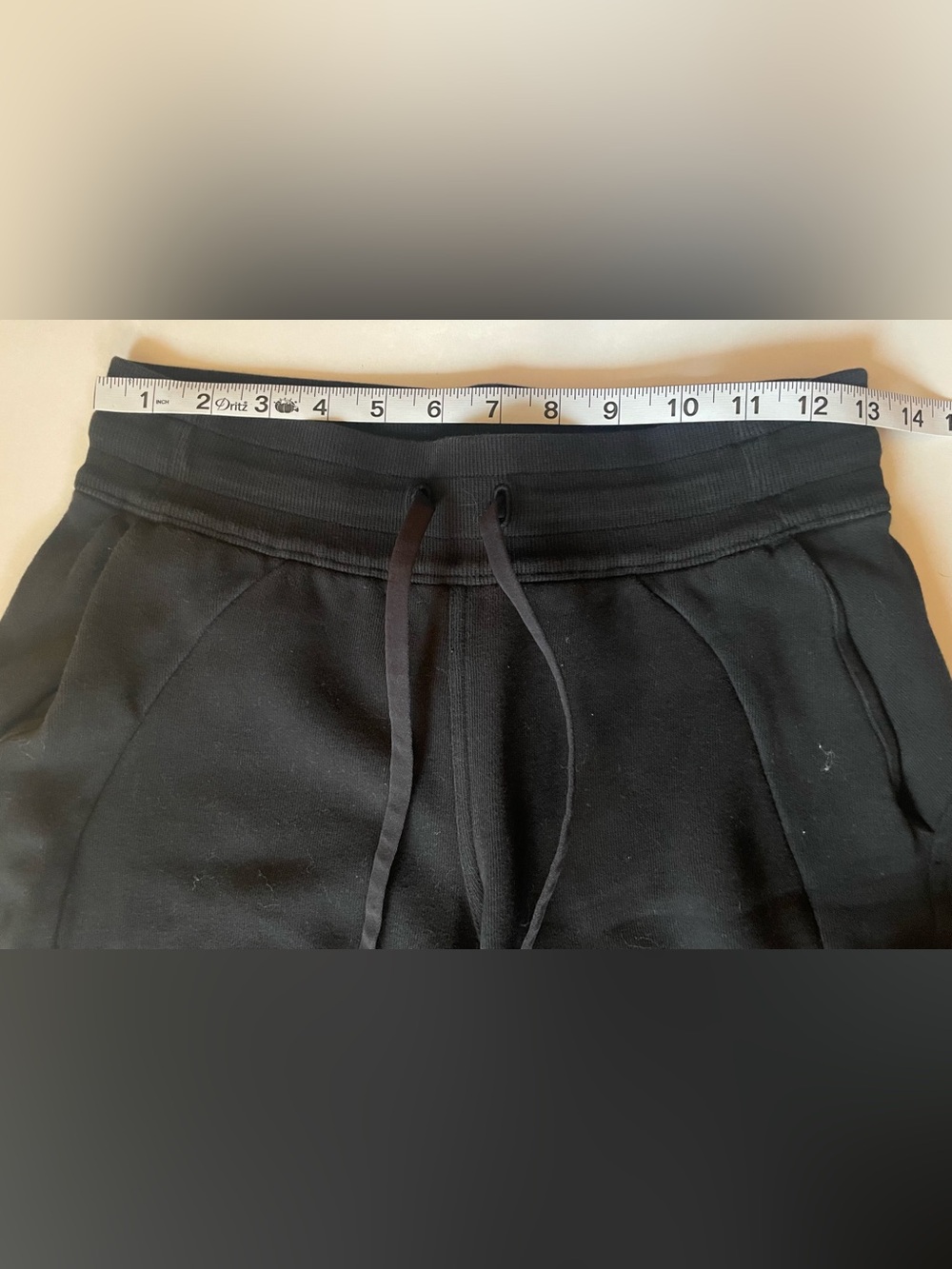 Lululemon Black Wide-Leg Yoga Athletic Sweatpants - Picture 4 of 6